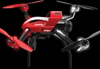 RC dron Traxxas Aton: LED osvětlení - horní pohled
