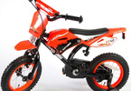 Volare - Dětské kolo 12" Motobike oranžové