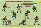 Zvezda figurky - pěchota rudé armády (1940-42) (1:35)