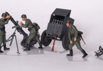 Zvezda figurky - německý minomet s vojáky (1:35)