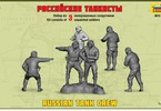 Zvezda figurky - ruská osádka moderního tanku (1:35)