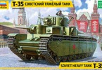 Zvezda těžký sovětský tank T-35 (1:35)