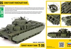 Zvezda těžký sovětský tank T-35 (1:35)