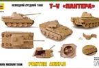 Zvezda tank Panther Ausf.D (1:35)