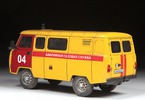 Zvezda UAZ-452 3909 pohotovostní vozidlo plynařů (1:43)
