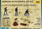 Zvezda figurky - němečtí Sturmpioniere (1:72)