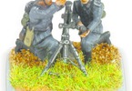 Zvezda figurky - německý minomet 81mm s vojáky (1:72)