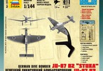 Zvezda Snap Kit - Junkers Ju-87 Stuka (1:144)