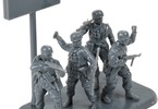 Zvezda figurky - němečtí výsadkáři (1:72)