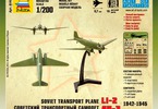 Zvezda Snap Kit - Lisunov Li-2 (1:200)