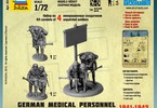 Zvezda figurky - německý zdravotní tým 1941-43 (1:72)