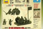Zvezda Snap Kit - divizní kanón 76mm (1:72)