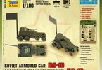 Zvezda Snap Kit - GAZ BA-10 (1:100)