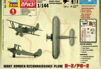 Zvezda Snap Kit - Polikarpov Po-2 (1:100)