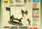 Zvezda figurky - ruští zdravotníci 1941-42 (1:72)