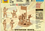 Zvezda figurky British Infantry 1939-42 (1:72)