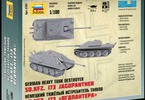 Zvezda Sd.Kfz.173 německý těžký stíhač tanků Jagdpanther (1:100)