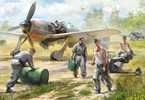 Zvezda figurky German airforce ground crew (1:72)