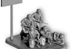 Zvezda figurky - německá pěchota (zimní uniforma) (1:72)