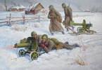 Zvezda figurky Soviet Machine-gun with Crew (Winter Uniform) (1:72)