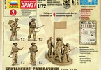 Zvezda figurky British Recon Team (1:72)