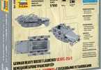 Zvezda Snap Kit - Sd.Kfz.251/1 Ausf.B (1:100)