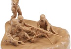 Zvezda figurky - US Browning M2 s vojáky (1:72)