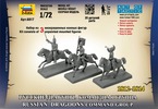 Zvezda figurky Russian Dragoons Command Group (1:72)