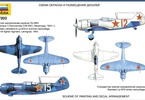 Zvezda Lavotchkin LA-5 FN Soviet Fighter (1:72)