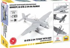 Zvezda Snap Kit Junkers JU-87B-2/U4 Stuka with skis (1:72)