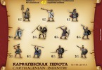 Zvezda figurky - Kartáginská pěchota (1:72)
