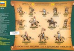 Zvezda figurky Livonian Knights XIII-XIV A. D. (1:72)