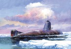 Zvezda jaderná ponorka K-3 Leninskij Komsomol (1:350)