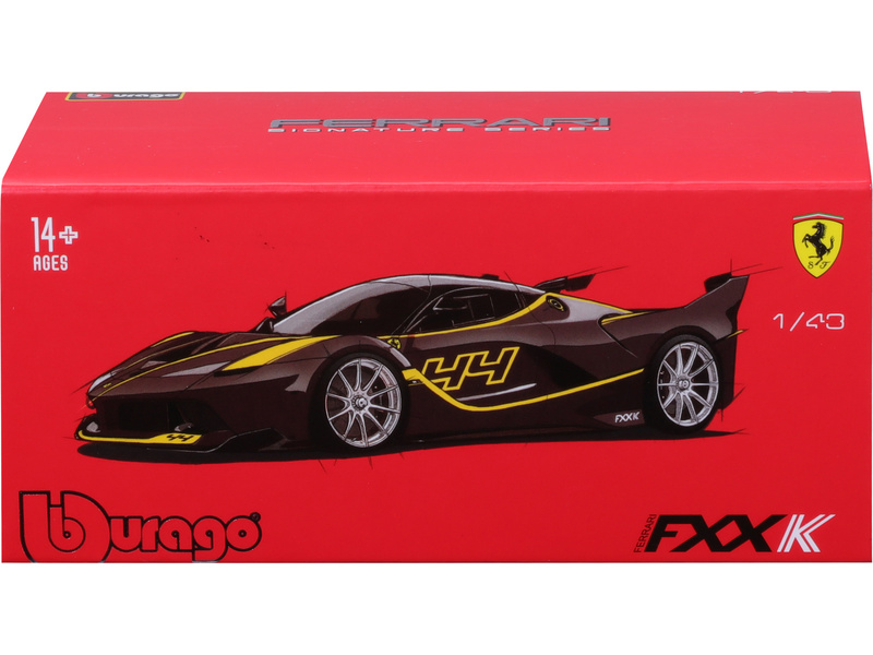 Bburago Signature Ferrari FXX K 44 čierna BB18-36906nr44