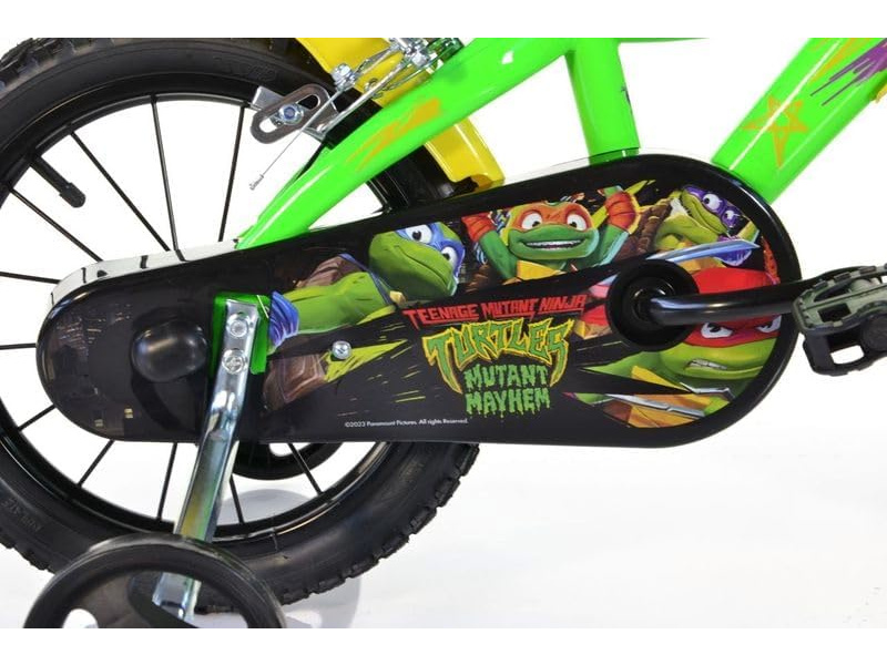 DINO Bikes - Dětské kolo 14" Mutant Ninja Turtles