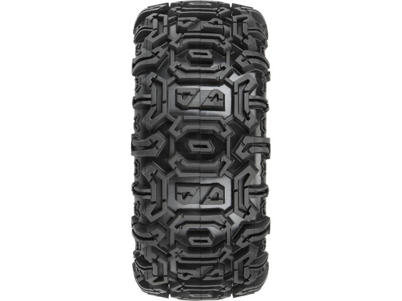 Duratrax kolo 2.2"/3.0" Warthog H12/14mm čierne (2) DTX564610