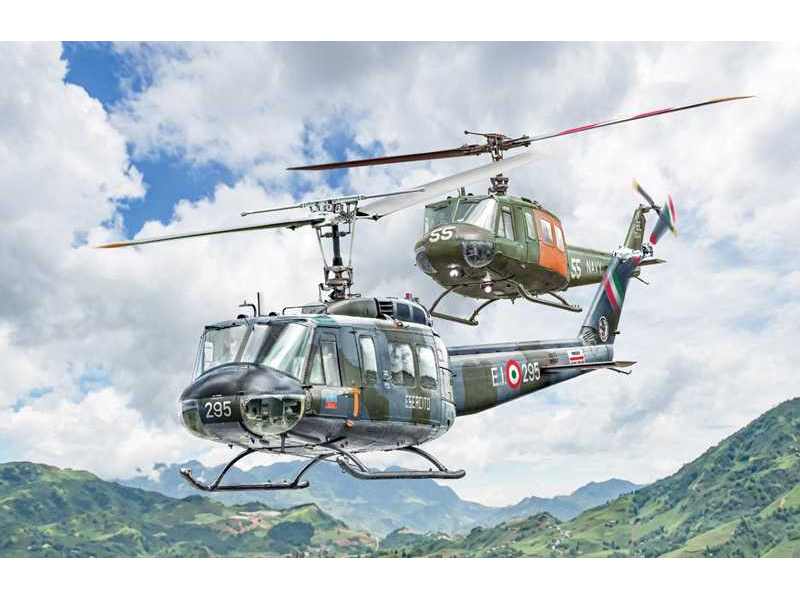 Italeri Bell AB.205 / UH-1D "SAR" (1:48)