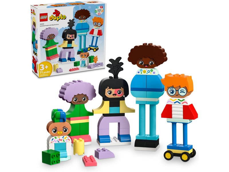 LEGO DUPLO - Zostaviteľní ľudia s veľkými emóciami LEGO10423