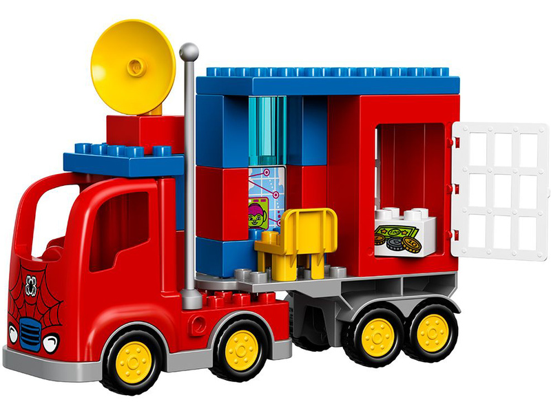 spiderman duplo truck