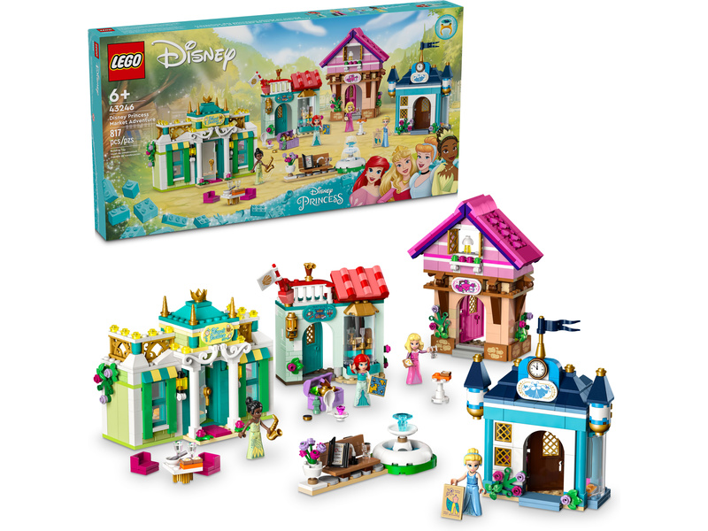 LEGO Disney Princess - Disney princezná a jej dobrodružstvo na trhu LEGO43246
