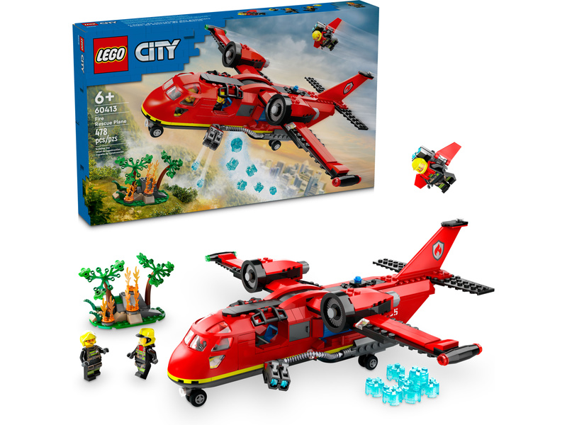 LEGO City - Hasičské záchranné lietadlo LEGO60413