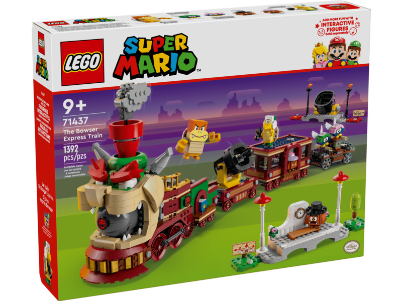 LEGO Super Mario - Bowserov rýchlik LEGO71437