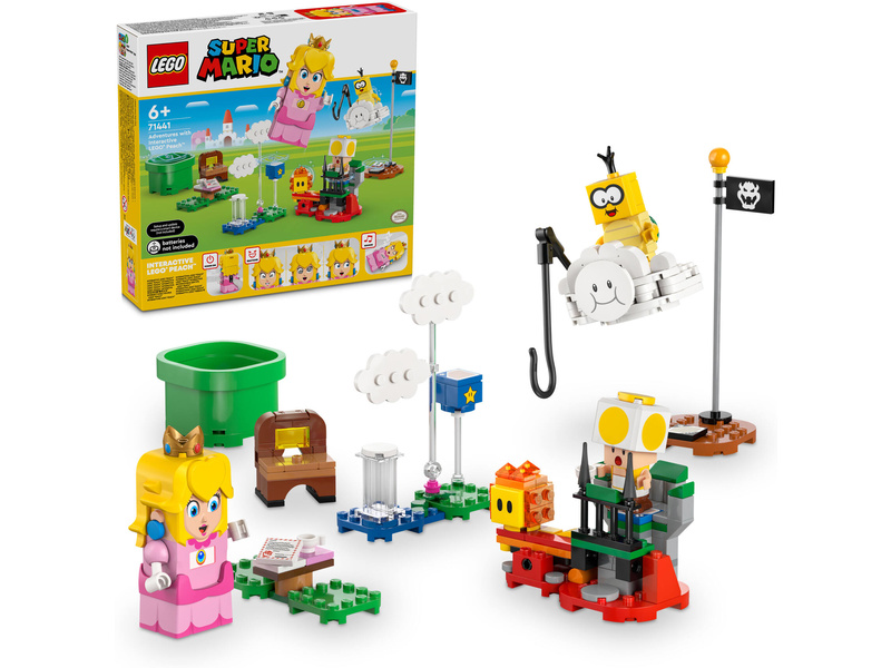 LEGO Super Mario - Interaktívne LEGO® Peach™ a dobrodružstvo LEGO71441