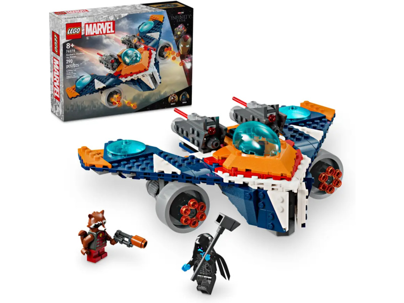 LEGO Marvel - Rocketov tryskáč Warbird vs. Ronan LEGO76278