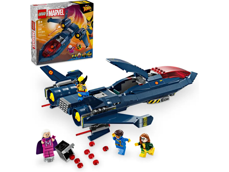 LEGO Marvel - Tryskáč X-Men X-Jet LEGO76281