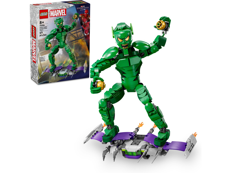 LEGO Marvel - Zostaviteľná figúrka: Zelený Goblin LEGO76284