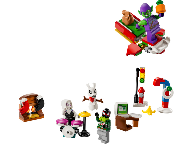 LEGO Marvel - Adventný kalendár Spider-Man 2024 LEGO76293