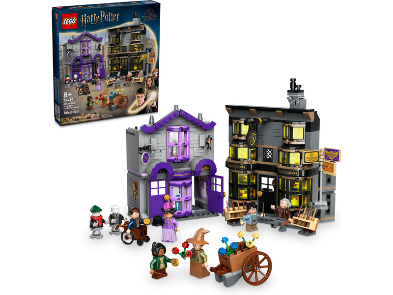 LEGO Harry Potter - Ollivanderov obchod a Obchod madame Malkinovej LEGO76439