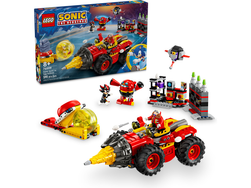 LEGO Sonic The Hedgehog - Super Sonic vs. Egg Drillster LEGO76999