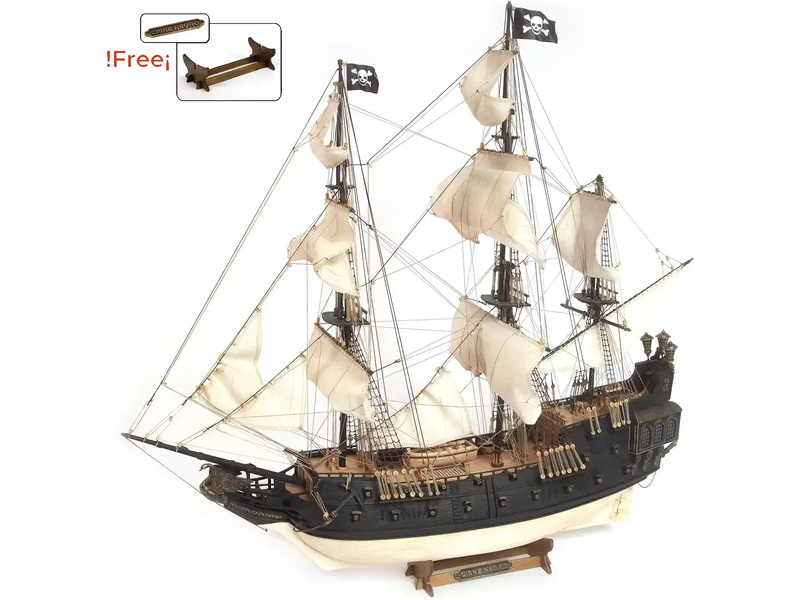 OCCRE Black Swan pirátská loď 1:75 kit